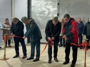 Пожарную часть торжественно открыли после капитального ремонта в селе Криуша Вознесенского округа