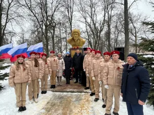 Состоялся митинг, посвященный 80-летию подвига ГЕРОЯ СОВЕТСКОГО СОЮЗА Василия Ивановича Пешехонова.