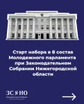 Формирование Молодежного парламента при Законодательном Собрании Нижегородской области