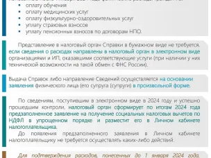 Упрощенный порядок получения социального налогового вычета