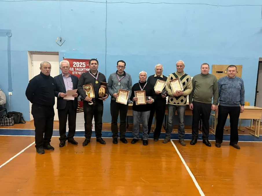 Шахматный турнир памяти полного кавалера ордена Славы Тютикова Леонида Николаевича